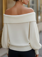 Sophia Off-Shoulder Knit