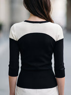 Charlotte Contrast Knit