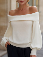 Sophia Off-Shoulder Knit