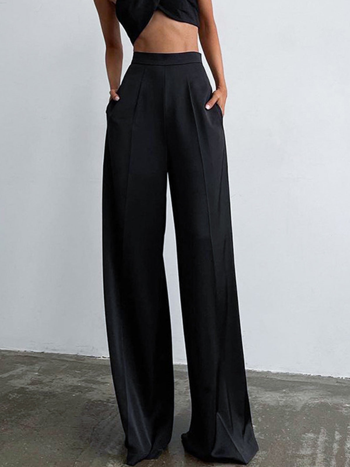 Valerie satin trousers
