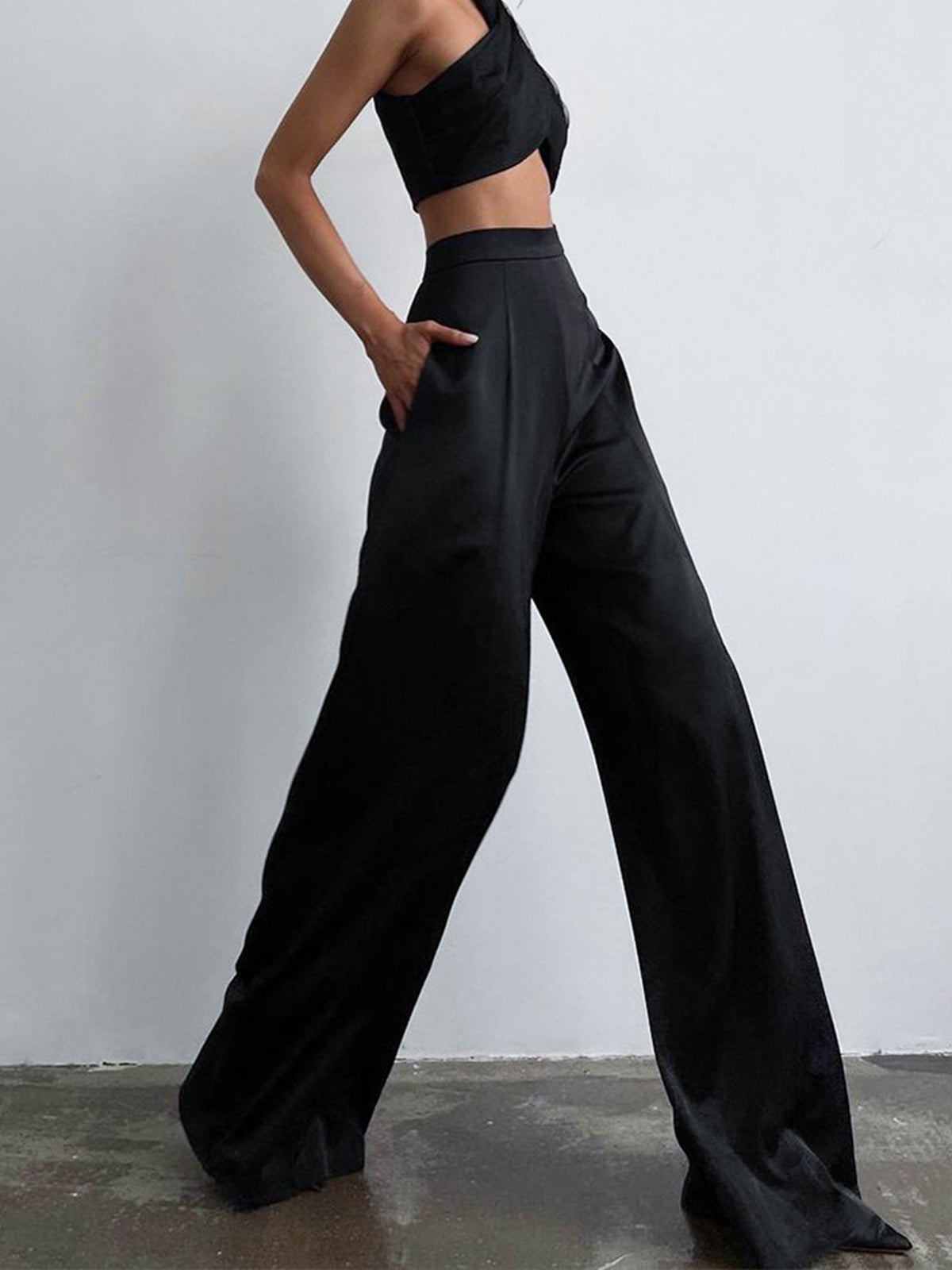 Valerie satin trousers