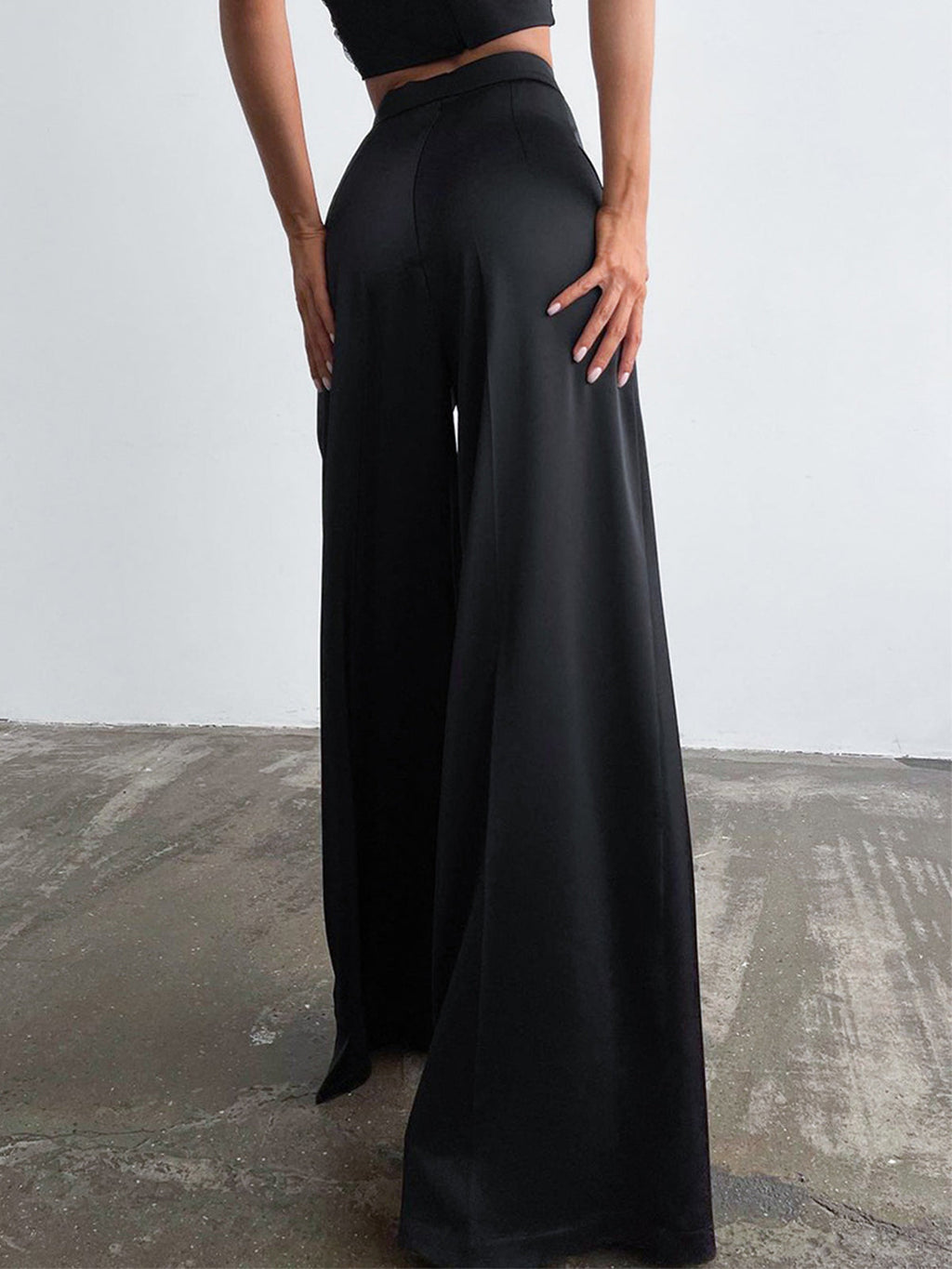Valerie satin trousers