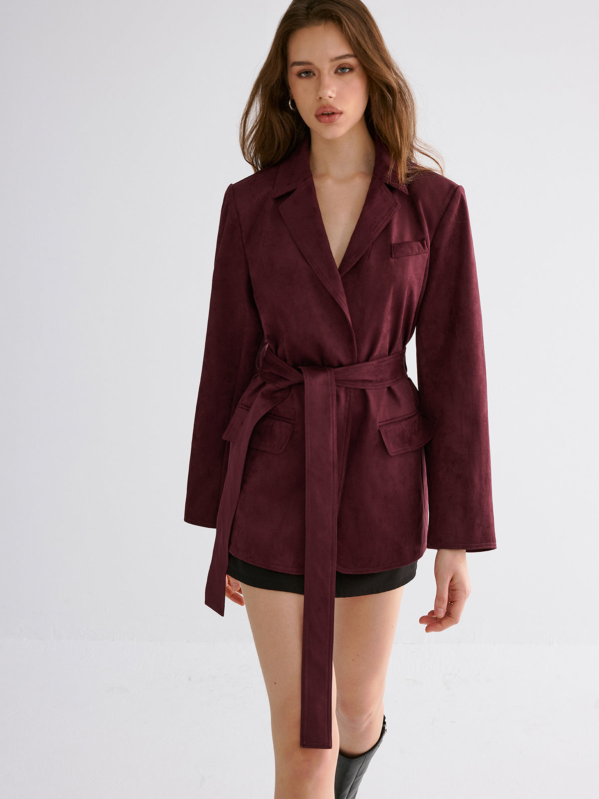 Julia Belted Blazer