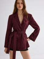 Julia Belted Blazer