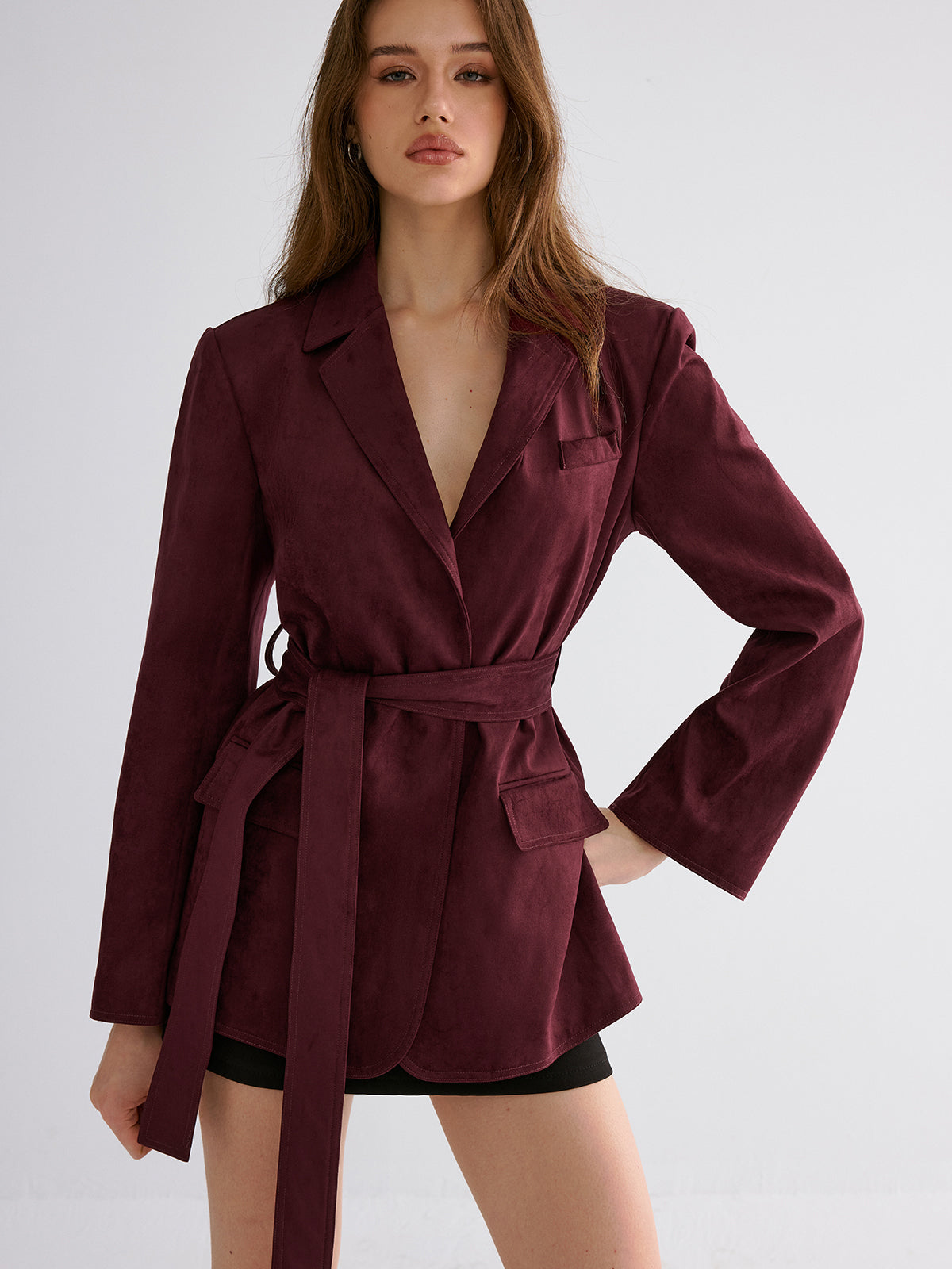 Julia Belted Blazer