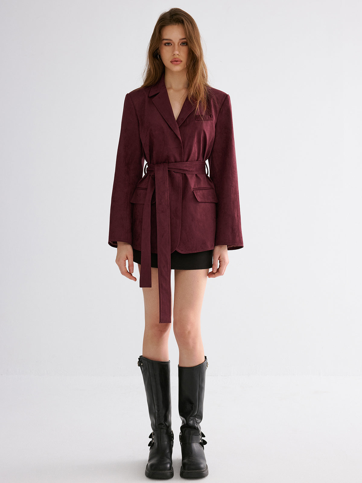 Julia Belted Blazer