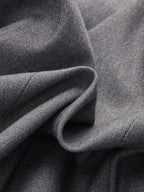Detachable Waist Belt Lapel Tailored Blazer