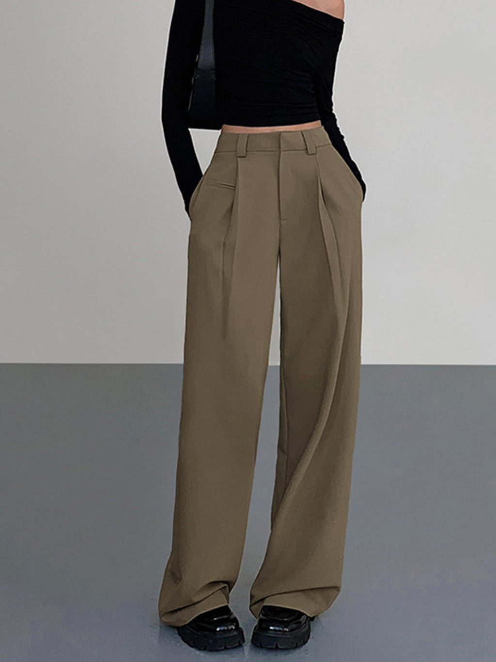 Madeleine Pleated Trousers