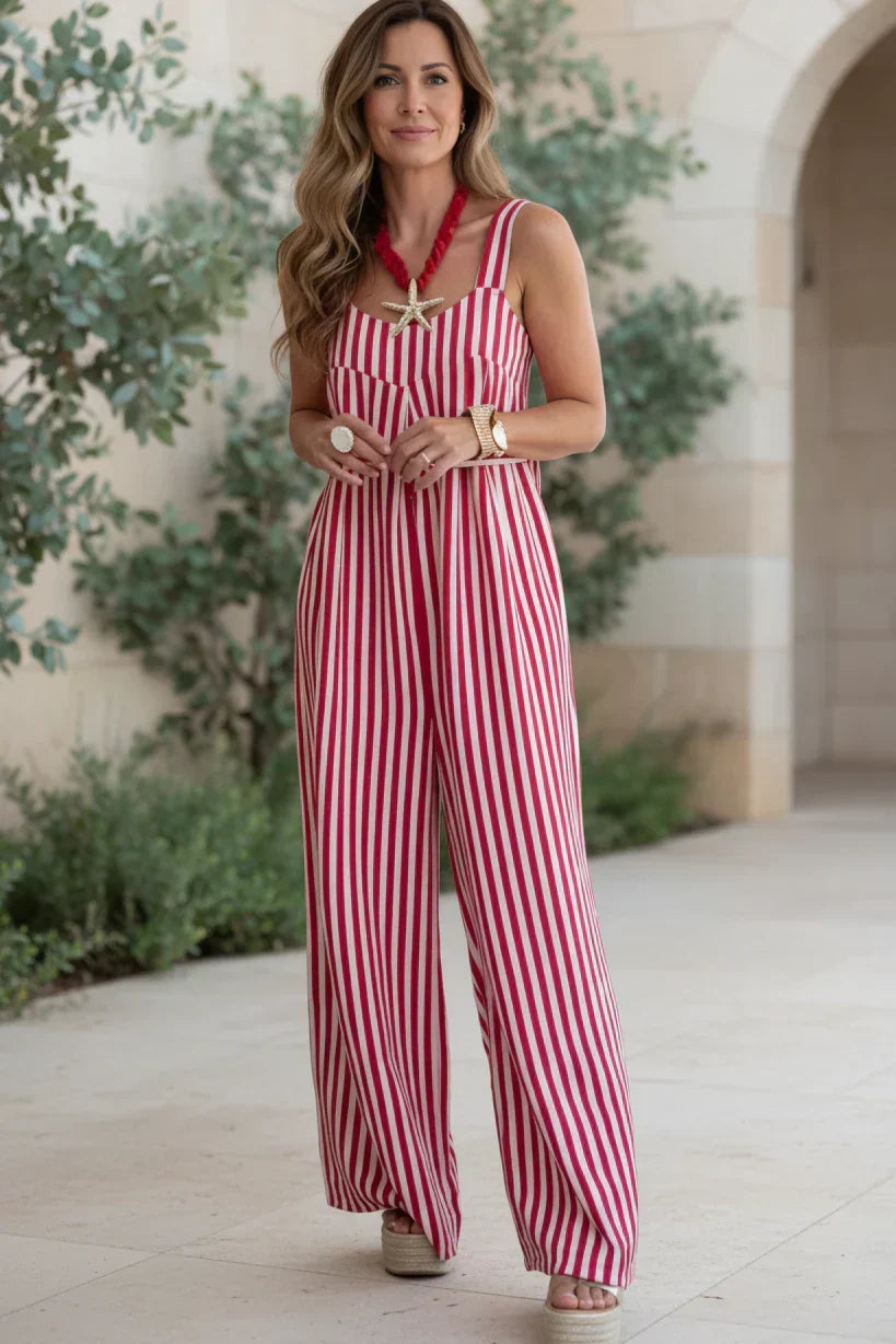 COASTA – GESTREEPT JUMPSUIT