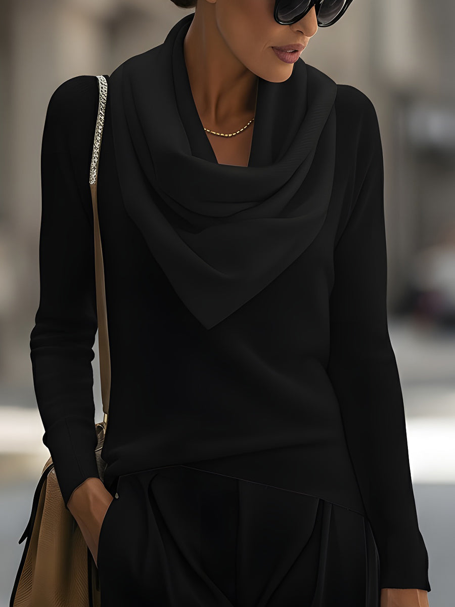 Celeste Cowl Neck Knit