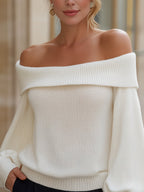 Sophia Off-Shoulder Knit